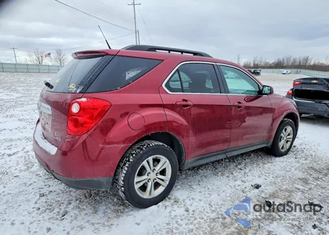 2012 Chevrolet Equinox Lt из США, поврежденный, VIN 2GNFLEEK6C6244134